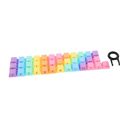 Hemobllo 1 Satz Tastenkappe Tastaturschutz Tastatur Schutz Pudding Keycaps Keyset Ornament-sets Durable Schlüssel Kappen Tastatur Wechseln Tastatur Bunt Kirsche Tastatur Abs Pastell Zubehör von Hemobllo