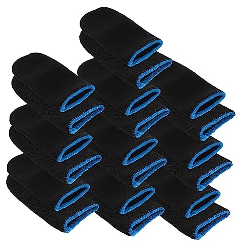 Hemobllo 10 Paar Gaming-Finger Gaming-Hülle schweißresistente Fingermanschette Liner Griff Gel finger halterung für handy gaming finger sleeve vielseitige Fingerabdeckung Fingerschutz Nylon Hemobllo 10 Paar Gaming-Finger Gaming-Hülle schweißresistente Fingermanschette Liner Griff Gel finger halterung für handy gaming finger sleeve vielseitige Fingerabdeckung Fingerschutz Nylon von Hemobllo