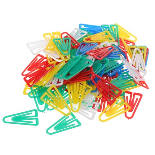 Hemobllo 100Stücke Dekorative Büroklammern Triangle Form Kreative und Flexible Schreibtischzubehör für Dokumente Briefe und Berichte und Einzigartige Designs Hemobllo 100Stücke Dekorative Büroklammern Triangle Form Kreative und Flexible Schreibtischzubehör für Dokumente Briefe und Berichte und Einzigartige Designs von Hemobllo
