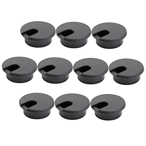 Hemobllo 10 Stücke 35mm Kabel Draht Tülle Für Büro Schreibtisch Loch Abdeckung Desktop Schwarz Kunststoff Material Hemobllo 10 Stücke 35mm Kabel Draht Tülle Für Büro Schreibtisch Loch Abdeckung Desktop Schwarz Kunststoff Material von Hemobllo