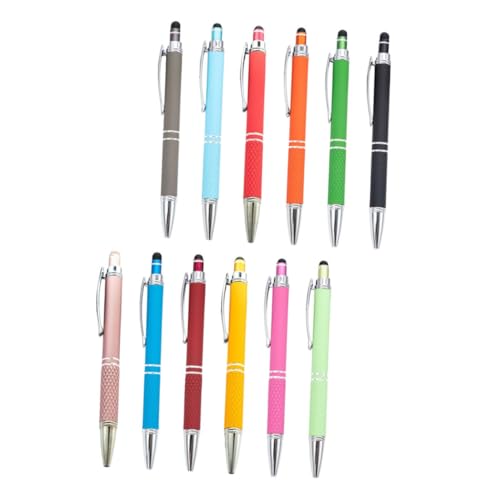 Hemobllo 12Stücke Stylus Kugelschreiber mit Feiner Spitze Ergonomischer Griff Langlebig und Robust für Büro Schule und Tägliches Schreiben für Damen und Teenager Hemobllo 12Stücke Stylus Kugelschreiber mit Feiner Spitze Ergonomischer Griff Langlebig und Robust für Büro Schule und Tägliches Schreiben für Damen und Teenager von Hemobllo