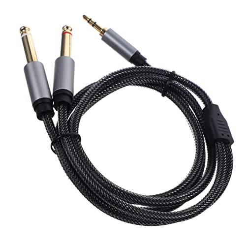 Hemobllo 1M Trs Zu Ts Audiokabel Splitter Kabel Für CD Player Multimedia Lautsprecher Audiosysteme Mit Vergoldeten Steckern Ummantelung Hemobllo 1M Trs Zu Ts Audiokabel Splitter Kabel Für CD Player Multimedia Lautsprecher Audiosysteme Mit Vergoldeten Steckern Ummantelung von Hemobllo