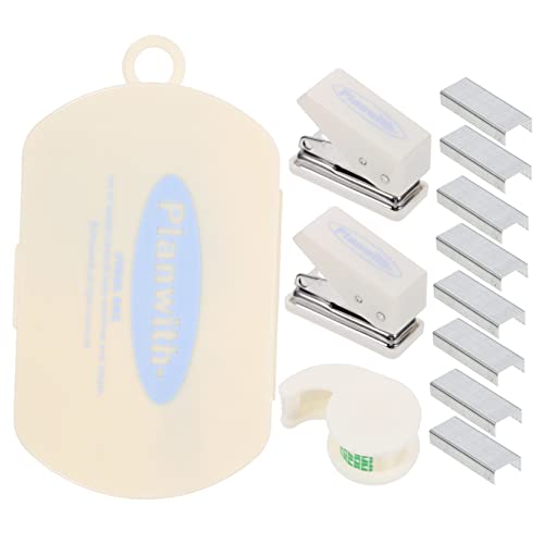 Hemobllo 1Satz Hefter mit Heftklammern Multifunktionales Scrapbooking Werkzeug Kit Heftgerät und Klebebandspender für DIY Scrapbooking und Bürobedarf Hemobllo 1Satz Hefter mit Heftklammern Multifunktionales Scrapbooking Werkzeug Kit Heftgerät und Klebebandspender für DIY Scrapbooking und Bürobedarf von Hemobllo