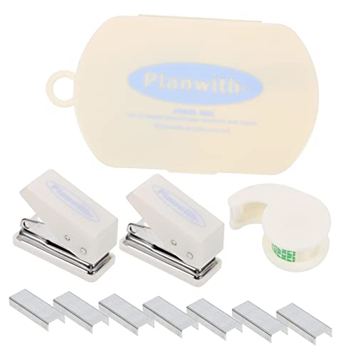 Hemobllo 1Satz Hefter mit Heftklammern und Klebeband Tragbares Scrapbooking für Büro Schule und Zuhause Vielseitig Einsetzbar für Fotos Hemobllo 1Satz Hefter mit Heftklammern und Klebeband Tragbares Scrapbooking für Büro Schule und Zuhause Vielseitig Einsetzbar für Fotos von Hemobllo