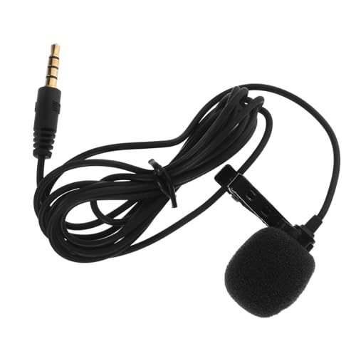 Hemobllo 1Satz Kondensatormikrofon Lavalier Mikrofon für Handy und Hochempfindliche Geräuschreduzierung Plug and Play für Vlogs und Podcasts Sprachwiedergabe Hemobllo 1Satz Kondensatormikrofon Lavalier Mikrofon für Handy und Hochempfindliche Geräuschreduzierung Plug and Play für Vlogs und Podcasts Sprachwiedergabe von Hemobllo