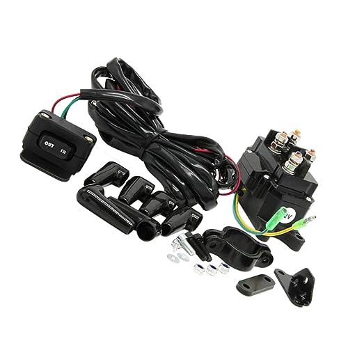 Hemobllo 1Satz Winde Relais mit Langlebigem für Elektrische Seilwinden Einfache Installation Robustes Design für Utv Pickups und Atvs von Hemobllo