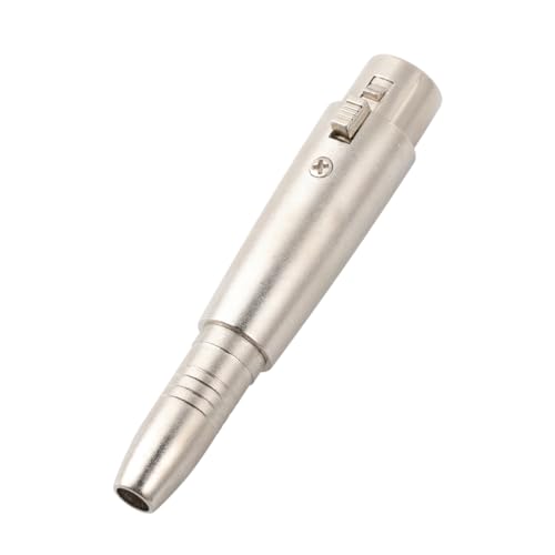 Hemobllo 1Stück Pin Xlr Buchse Mono Adapter Professioneller Mikrofon Audio Adapter für Optimale Klangübertragung Platzsparend und Kosteneffizient Hemobllo 1Stück Pin Xlr Buchse Mono Adapter Professioneller Mikrofon Audio Adapter für Optimale Klangübertragung Platzsparend und Kosteneffizient von Hemobllo