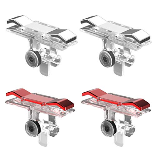 Hemobllo 2 Paar Hühnchen-artefakt-griffhalterung Essen Unterstützungstool Für Mobile Gamecontroller Poratble Gaming-auslöser Telefon-Controller-Gamepad Auslösen Roboter E9 Handy Hemobllo 2 Paar Hühnchen-artefakt-griffhalterung Essen Unterstützungstool Für Mobile Gamecontroller Poratble Gaming-auslöser Telefon-Controller-Gamepad Auslösen Roboter E9 Handy von Hemobllo