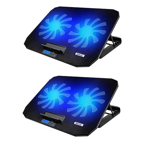 Hemobllo 2 STK Notebook-kühler Notebook-kühlständer Computerständer Für Laptop Riser-lüfter Für Laptops Lüfterständer Laptopständer Notebook-Fans Anpassen Metallnetz Abluftventilator N106 von Hemobllo