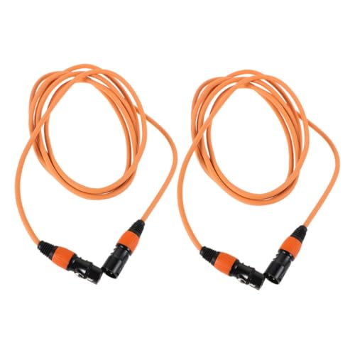 Hemobllo 2 Stück Mikrofonkabelkabel Lautsprecherkabel Mikrofon xlr kabel XLR-Patchkabel Audiokabel für Lautsprecher XLR-Audiokabel Bühnen -Mikrofonkabel Plastik Orange Hemobllo 2 Stück Mikrofonkabelkabel Lautsprecherkabel Mikrofon xlr kabel XLR-Patchkabel Audiokabel für Lautsprecher XLR-Audiokabel Bühnen -Mikrofonkabel Plastik Orange von Hemobllo