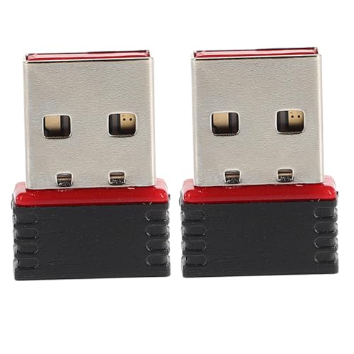 Hemobllo 2 Stücke USB Mini Signal Konverter WiFi Empfänger Drahtlose Sender Und Empfänger Computer Zubehör Für Notebook-Computer Hemobllo 2 Stücke USB Mini Signal Konverter WiFi Empfänger Drahtlose Sender Und Empfänger Computer Zubehör Für Notebook-Computer von Hemobllo