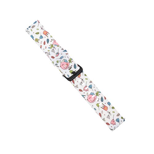 Hemobllo 20mm Uhrenarmband Silikon Uhrenarmband Mit Schnellverschluss Uhren Ersatzband Silikon-uhrenarmband Uhrenarmbänder Für Damen Silikonband Für Uhr Ziemlich Jugendausgabe Anschauen von Hemobllo