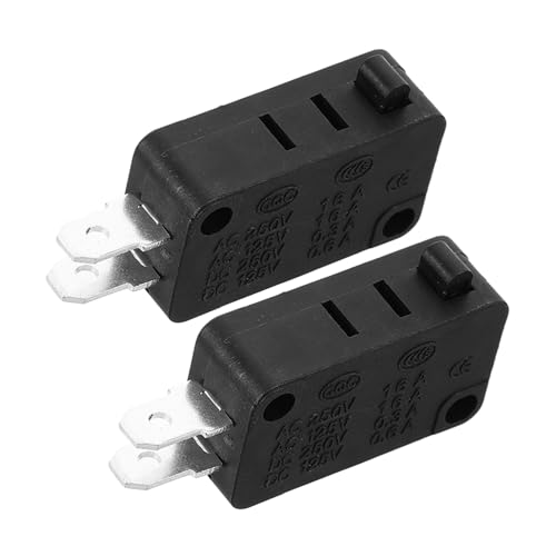 Hemobllo 2Stücke Mikrowellen Türschalter Ersatz Mikrowellen Schalter Momentary Switch Für Mikrowellen Und Kochtöpfe Mikrowellen Reparaturzubehör Pin Design Hemobllo 2Stücke Mikrowellen Türschalter Ersatz Mikrowellen Schalter Momentary Switch Für Mikrowellen Und Kochtöpfe Mikrowellen Reparaturzubehör Pin Design von Hemobllo
