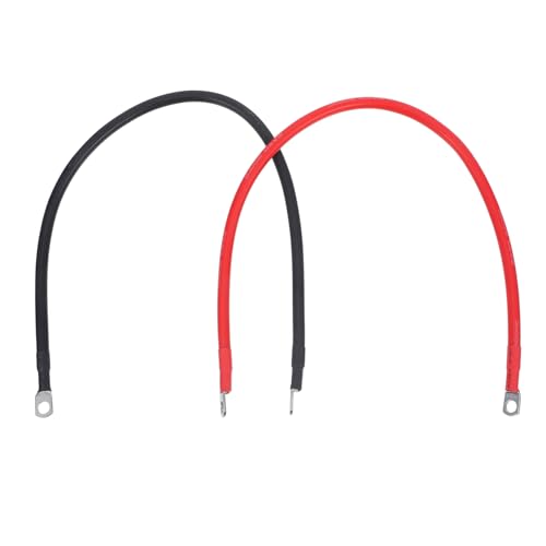 Hemobllo 2Stücke Schiffsbatteriekabel Mm² mit Kabelschuhen Robustes Wechselrichterkabel für Auto Lkw und Marineanwendungen Hemobllo 2Stücke Schiffsbatteriekabel Mm² mit Kabelschuhen Robustes Wechselrichterkabel für Auto Lkw und Marineanwendungen von Hemobllo