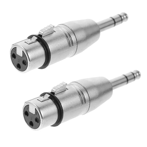 Hemobllo 2Stücke Xlr Adapter Xlr Buchse zu Mikrofonzubehör für Mixer Audiogeräte Langlebig Einfach zu Bedienen Hemobllo 2Stücke Xlr Adapter Xlr Buchse zu Mikrofonzubehör für Mixer Audiogeräte Langlebig Einfach zu Bedienen von Hemobllo