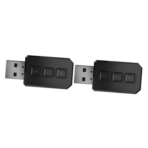 Hemobllo 2st -Adapter WLAN-USB-Adapter Startprogramm Kopfhöreradapter Drahtloser Sender USB-Wireless-Adapter Headset-Adapter Adapter Für Kopfhörer Kabellos Konverter Elektronisch von Hemobllo