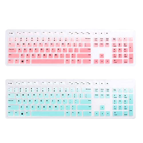 Hemobllo 2st - -Appliance Tastaturschutz Gaming Wasserdichter Tastaturschutz Silikon Tastatur Abdeckung Tastaturschutzversorgung Staubdichte Tastaturabdeckung - - Klaviatur Rechner von Hemobllo