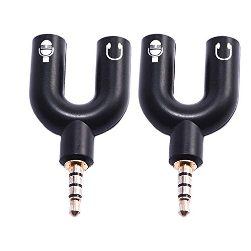Hemobllo Audio-konverter 2 Stück Y-splitter-kabel Solid Wire Für Telefon Computer Kopfhörer Hemobllo Audio-konverter 2 Stück Y-splitter-kabel Solid Wire Für Telefon Computer Kopfhörer von Hemobllo