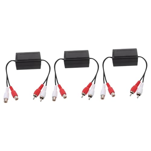 Hemobllo 3 Stück Car Audio Filter Ground Loop Noise Filter Noise Filter Für Home Stereo Car Audio Zubehör Ground Loop Noise Isolator Verstärker Noise Isolator Hum Hemobllo 3 Stück Car Audio Filter Ground Loop Noise Filter Noise Filter Für Home Stereo Car Audio Zubehör Ground Loop Noise Isolator Verstärker Noise Isolator Hum von Hemobllo