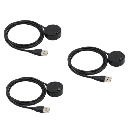 Hemobllo 3 Stück Fenix5 Ladekabel Outdoor Produkte Datenkabel Ladeuhrenständer Ladegeräte Tragbares Ladekabel USB Kabel USB Datenkabel Kunststoff Reisehalterung Computer von Hemobllo