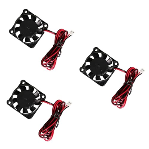 Hemobllo 3 Stücke Hohe Drucker Bürstenlosen Lüfter Dc 12v 0 12 A 100cm Draht Niedrigen Stromverbrauch Wärmeableitung von Hemobllo