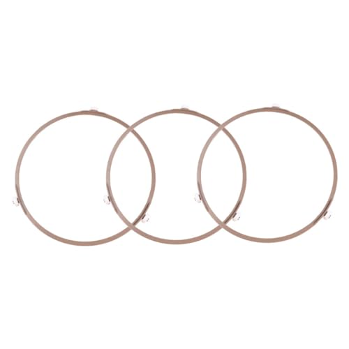 Hemobllo 3Stücke Mikrowellen Drehteller Rollenring Universeller Halter für Glasplatten Stabiler für Mikrowellen Langlebig Installieren Hemobllo 3Stücke Mikrowellen Drehteller Rollenring Universeller Halter für Glasplatten Stabiler für Mikrowellen Langlebig Installieren von Hemobllo