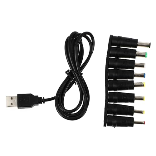 Hemobllo 4 Sätze Netzteil USB Zu Dc Power Kabel Adapter Dc-ladekabel-Adapter Schalten Geführtes Ladekabel USB-Adapter Elektrische Adapter USB Zu Dc Netzkabel USB-Kabel Plastik von Hemobllo