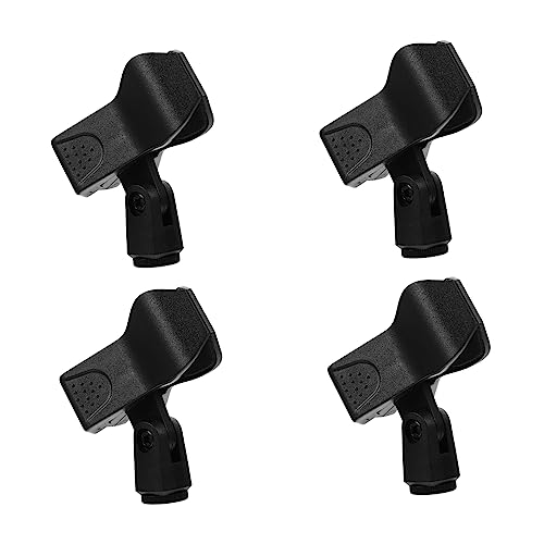 Hemobllo 4Stücke Mikrofonclips aus Hochwertigem Kunststoff Einsetzbar Kompakt und Leicht für Anwendung an Meisten Mikrofonen Wiederverwendbar und Langlebig Hemobllo 4Stücke Mikrofonclips aus Hochwertigem Kunststoff Einsetzbar Kompakt und Leicht für Anwendung an Meisten Mikrofonen Wiederverwendbar und Langlebig von Hemobllo