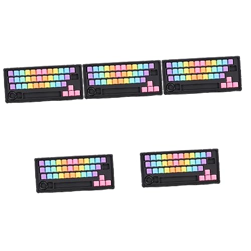 Hemobllo 5 Sätze Tastenkappe Tastaturschutz Tastatur Wechseln Ornament-sets Pudding Keycaps Keyset Computertastaturen Farbige Tastatur Computer Tastatur Kirsche Tastatur Abs Zubehör Pastell von Hemobllo