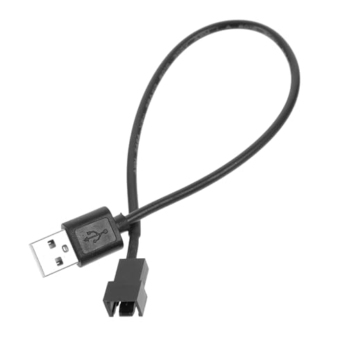 Hemobllo 5 Stücke Zu 3pin Power Adapter Kabel Für Pc Fans 3 Fan Kabel Splitter PVC Kupfer Konstruktion von Hemobllo