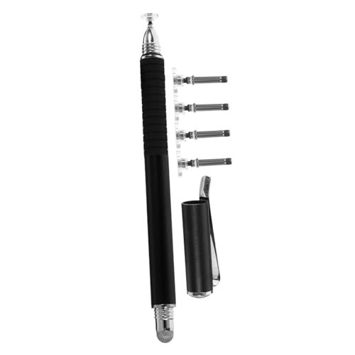 Hemobllo 5Stücke Teiliges Kapazitives Stylus Stift Set mit Ersatzspitzen Doppelseitiger Touch Pen für Handwritten Eingaben Smartphones Tablets Schwarz für Präzises Hemobllo 5Stücke Teiliges Kapazitives Stylus Stift Set mit Ersatzspitzen Doppelseitiger Touch Pen für Handwritten Eingaben Smartphones Tablets Schwarz für Präzises von Hemobllo