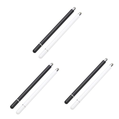 Hemobllo 6 STK Universal-Stift kapazitiver Stift Eingabestifte praktischer Stift Touchscreen-Stifte Schreibstift für Tabletts Tablette Stift berühren Bildschirm Aluminium Legierung von Hemobllo