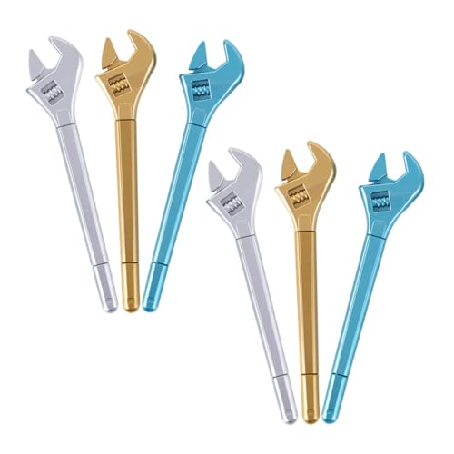 Hemobllo 6 Stück Simulationsschlüssel-Gelstift kreative Stifte Vintage-Tagebuchzubehör Pappstift süß Grace Grip-Stifte Feine Punktstifte Cartoon-Stifte Cartoon-Gelstifte Plastik von Hemobllo