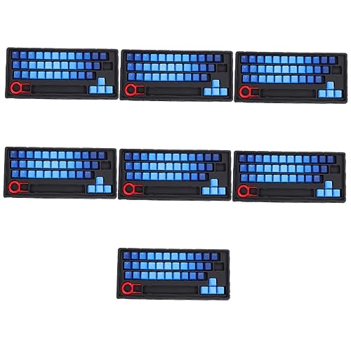 Hemobllo 7 Sätze Tastenkappe Gaming-tastatur Mechanisch Tastaturzubehör Mechanische Tastatur Computertastaturen Tastaturschutz Computer Tastatur Tastatur-dekor Netzteil Pbt Rechner von Hemobllo