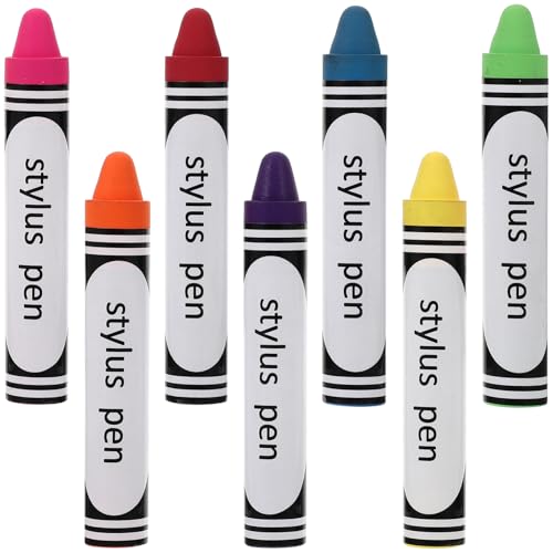 Hemobllo Universelles Kapazitives Stylus-Stift-Set 7-teiliger Tablet-Stift Für Mobiltelefone Telefon-Stylus Mit Leuchtenden Farben Für Kinder Hemobllo Universelles Kapazitives Stylus-Stift-Set 7-teiliger Tablet-Stift Für Mobiltelefone Telefon-Stylus Mit Leuchtenden Farben Für Kinder von Hemobllo