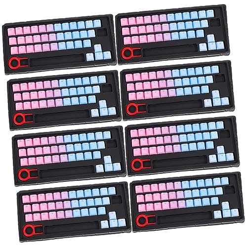 Hemobllo 8 Sätze Tastenkappe Tastaturzubehör Ornament-sets Gaming-tastatur Mechanisch Tastatur Wechseln Computertastaturen Computer Tastatur Tastaturmechanik Haushalt Schutz Pbt von Hemobllo