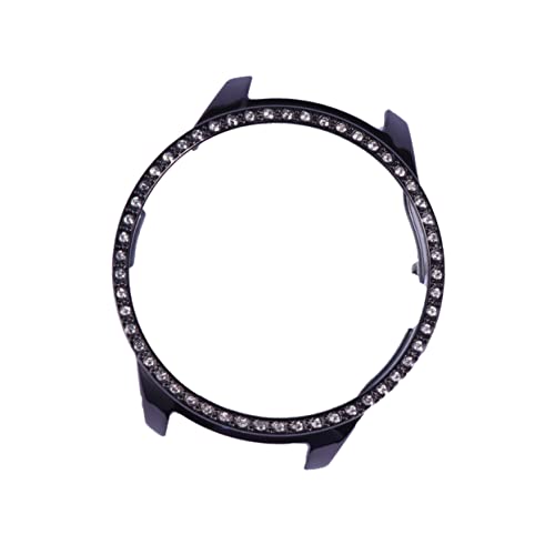 Hemobllo Fallschutzabdeckung catchring Watch case Uhrenabdeckung uhrenetui tischhusse Uhrenschale Kompatibel mit Watch Anschauen Uhrendeckel gehäuse Muschel sehen Schutzhülle ansehen Black von Hemobllo
