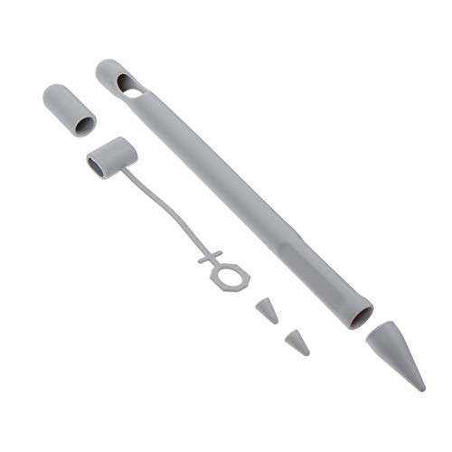 Hemobllo Graue Silikonstift-Hüllenabdeckung Set Bleistiftspitzen Federnabdeckungen Schutzabdeckung Zubehör Kompatibel mit Apfelstift 1. Generation Federkappen für Zufällige Farben Hemobllo Graue Silikonstift-Hüllenabdeckung Set Bleistiftspitzen Federnabdeckungen Schutzabdeckung Zubehör Kompatibel mit Apfelstift 1. Generation Federkappen für Zufällige Farben von Hemobllo