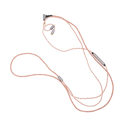 Hemobllo Handy-kopfhörerkabel Reparaturkabel Für Kopfhörer Zubehör Für Kopfhörer Verlängerungskabel DIY-Headset-Kabel Audio Kabel DIY-draht Sauerstofffreies Kupfer Anschlusskabel Mit Weizen von Hemobllo