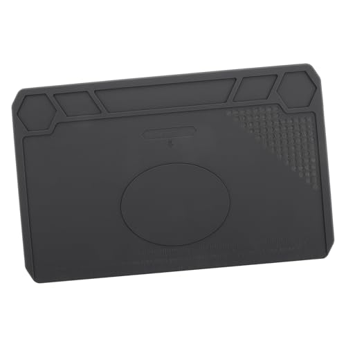 Hemobllo Isolierpad für die Reparatur von Mobiltelefonen Elektronik Reparaturmatte Silikon-Isolierkissen Lötmatten Silikonpad Silikon-Isoliermatte Löthalter Kieselgel Grey Hemobllo Isolierpad für die Reparatur von Mobiltelefonen Elektronik Reparaturmatte Silikon-Isolierkissen Lötmatten Silikonpad Silikon-Isoliermatte Löthalter Kieselgel Grey von Hemobllo