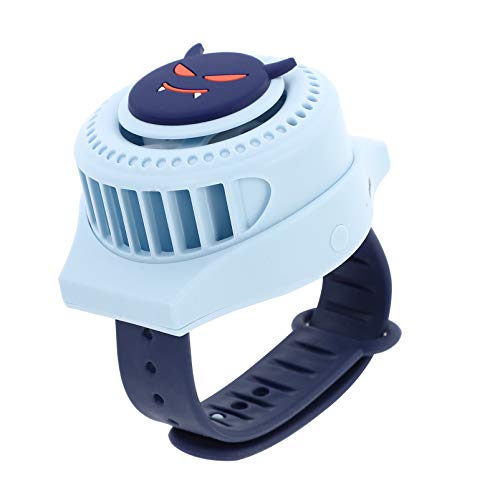 Hemobllo Kleiner Handgelenkventilator Mini-USB-lüfter Tragbarer Lüfter Tragbarer Babyventilator Handfächer Für Kinder USB-aufladelüfter Mini-Uhren-Fan Armband Kieselgel Tasche Kleinkind von Hemobllo