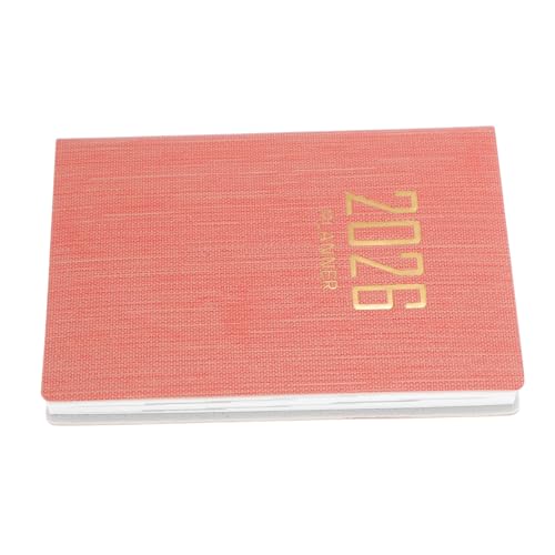 Hemobllo Kleiner Taschenplaner, Praktisches Planungsnotizbuch, Flüssiges Schreiben Und Tragbarer Englischer Notizblock, 2026 Tagesplaner Für Schule, Büro, Zuhause Und Draußen (a7) von Hemobllo
