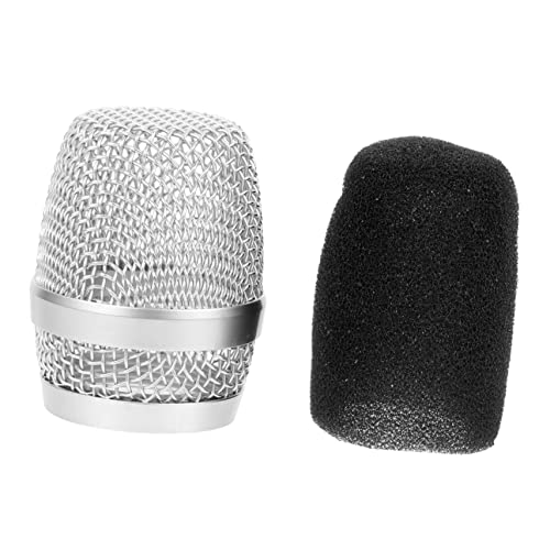 Hemobllo Mikrofon Kugelkopf Ersatz Metall Grill für Mikrofon Langlebige Mikrofonarmatur Kompatibel mit Perfektes Zubehör für Verbesserte Klangqualität Hemobllo Mikrofon Kugelkopf Ersatz Metall Grill für Mikrofon Langlebige Mikrofonarmatur Kompatibel mit Perfektes Zubehör für Verbesserte Klangqualität von Hemobllo