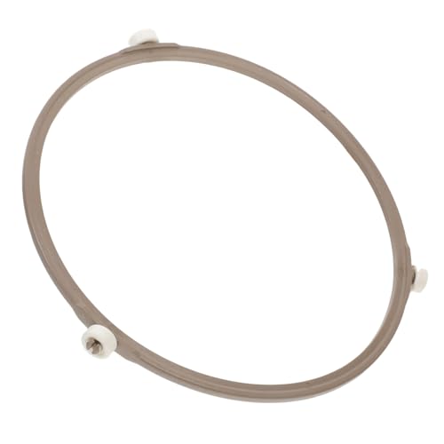 Hemobllo Mikrowellenzubehör Runder Ofenring Türschalter Für Die Mikrowelle Mikrowellen-plattenspieler-koppler Toaster Mikrowellen-plattenspieler-ring Mikrowelle Zubehör Handhaben Brown von Hemobllo