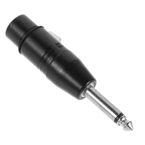 Hemobllo Mono XLR Adapter Audio Adapter für Mikrofone und Kopfhörer Plug and Play Kompatibel mit Verschiedenen Audiogeräten Hemobllo Mono XLR Adapter Audio Adapter für Mikrofone und Kopfhörer Plug and Play Kompatibel mit Verschiedenen Audiogeräten von Hemobllo