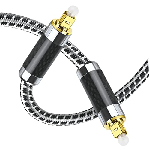 Hemobllo Optisches Audiokabel Kabel für Heimkino Flexibles Hochwertiges Audiokabel für Dvd Player Leicht Tragbar Langlebig von Hemobllo
