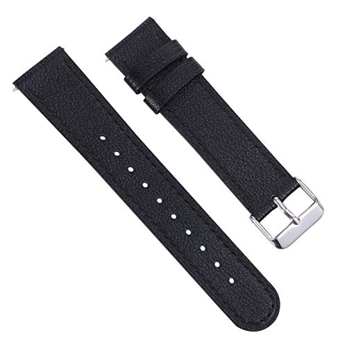 Hemobllo Schwarzes Uhrenarmband 22mm Kompatibler Bip Band Lederarmband Ersatz 20Mm für Huami Gts Bip Smartwatch Zubehör Schwarz Uhrenarmband Ersetzen Hemobllo Schwarzes Uhrenarmband 22mm Kompatibler Bip Band Lederarmband Ersatz 20Mm für Huami Gts Bip Smartwatch Zubehör Schwarz Uhrenarmband Ersetzen von Hemobllo