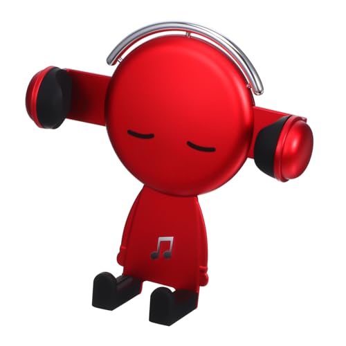 Hemobllo Schwerkraft-Telefonständer Handy aufsteller Handy Halter Handyhalterung fürs Navigieren Autotelefonhalter Navigation Inhaber Autos Cartoon -Telefonhalter Auto Telefon Halterung rot von Hemobllo