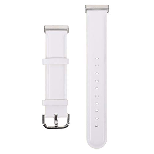Hemobllo Smartwatch Gurt Schnellspannband Uhrenarmbänder Für Männer Männer Uhrenarmband Smart Watch Gürtel Silikon Weiß Ersatzriemen Kopfhaut Fräulein Atmungsaktiv Armbanduhr Herren von Hemobllo