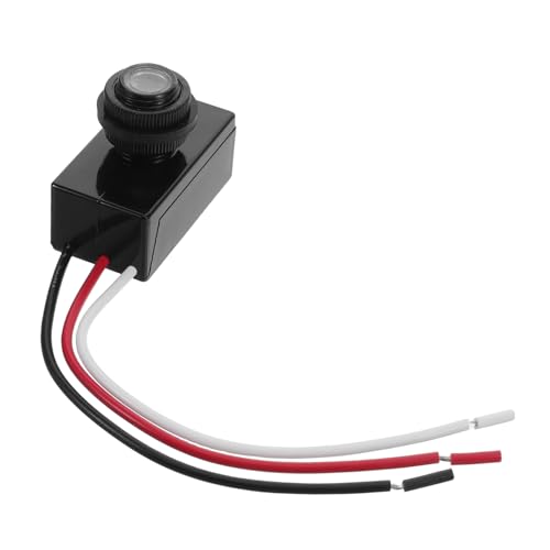 Hemobllo Steuerschalter für Straßenbeleuchtung Sensorschalter Fotozellensensor für Außenleuchten Lichtschranke Bewegungssensor -Lichtschalter Elektronisches Bauteil Black Hemobllo Steuerschalter für Straßenbeleuchtung Sensorschalter Fotozellensensor für Außenleuchten Lichtschranke Bewegungssensor -Lichtschalter Elektronisches Bauteil Black von Hemobllo